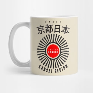 Vintage Kyoto City Japan Mug